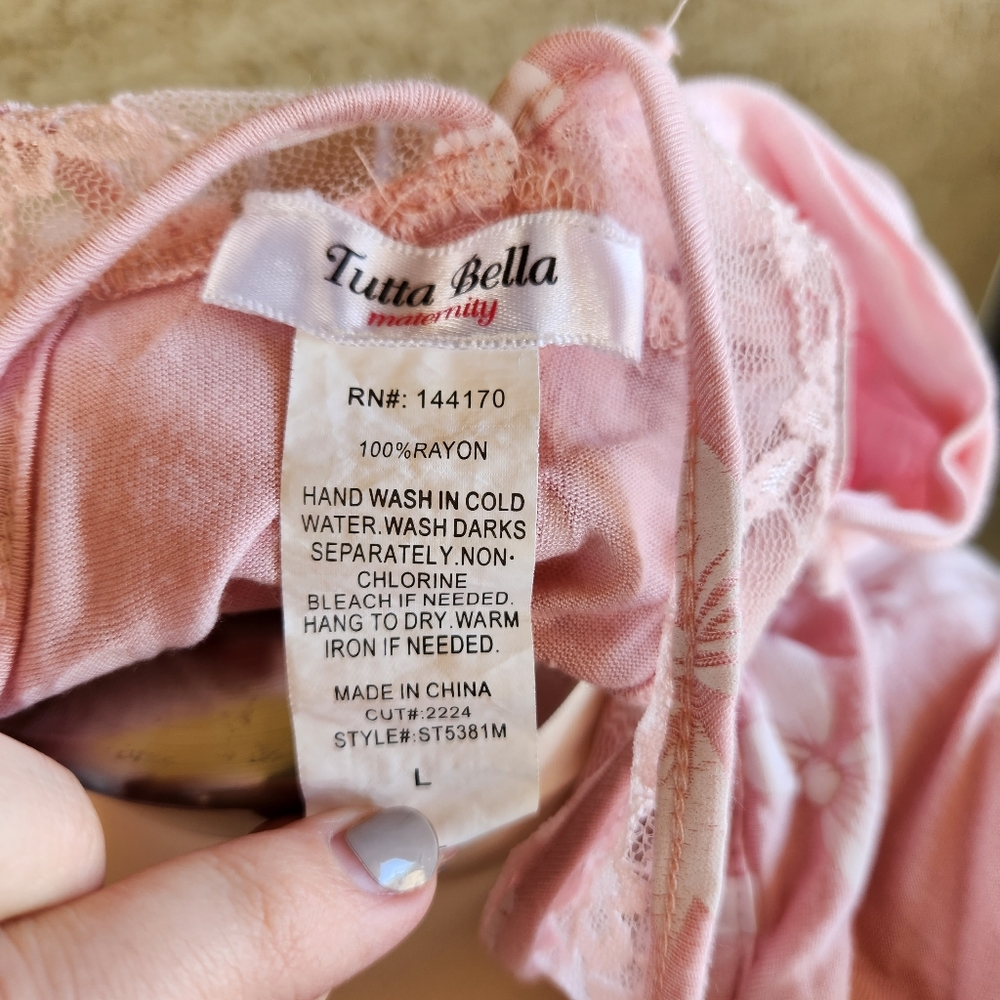 Tutta Bella pink bow tank top - Picture 4 of 4